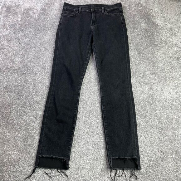 Citizens of Humanity Jeans Women’s 25 Black Skinny Leg High Rise Rocket - Picture 1 of 16